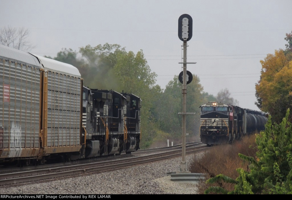 9-26-2012 NS 288 &amp; NS 68E CF 87.1 WALNUT LEVEL JACKSONBURG, IN